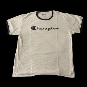 White champion T shirt mid condition